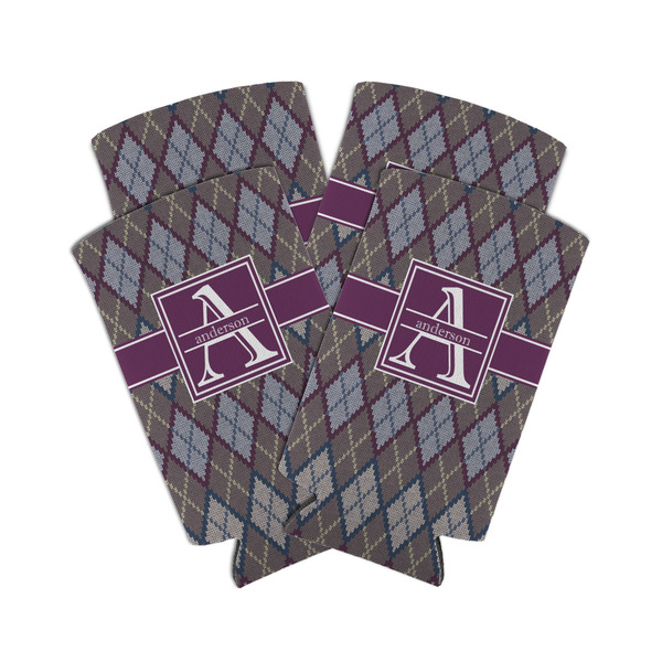 Knit Argyle 12oz Tall Can Sleeve - Set of 4 - MAIN