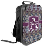 Knit Argyle Kids Hard Shell Backpack (Personalized)