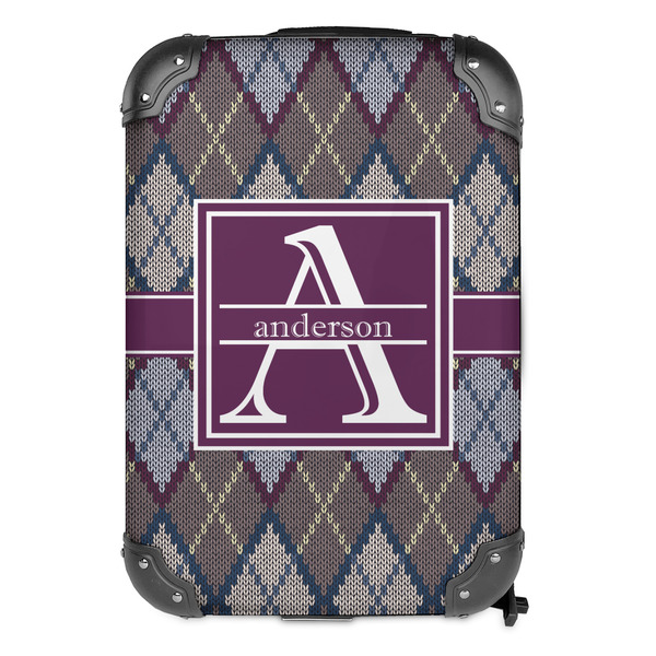 Knit Argyle 13" Hard Shell Backpacks - FRONT