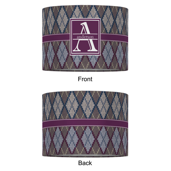 Knit Argyle 16" Drum Lampshade - APPROVAL (Fabric)