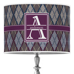 Knit Argyle Drum Lamp Shade (Personalized)