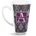 Knit Argyle Latte Mug (Personalized)