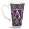 Knit Argyle 16 Oz Latte Mug - Front