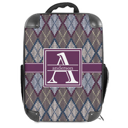Knit Argyle Hard Shell Backpack (Personalized)