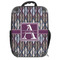 Knit Argyle 18" Hard Shell Backpacks - FRONT