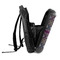 Knit Argyle 18" Hard Shell Backpacks - SIDE OPEN