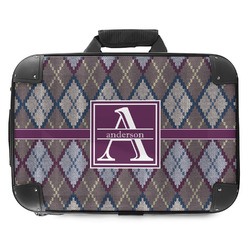Knit Argyle Hard Shell Briefcase - 18" (Personalized)