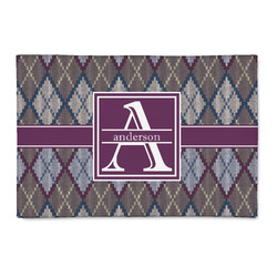 Knit Argyle 2' x 3' Patio Rug (Personalized)