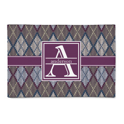 Knit Argyle Patio Rug (Personalized)