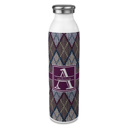 Knit Argyle 20oz Stainless Steel Water Bottle - Full Print (Personalized)