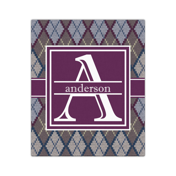 Knit Argyle 20x24 - Canvas Print - Front View
