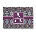 Knit Argyle 4' x 6' Indoor Area Rug (Personalized)