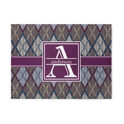 Knit Argyle Area Rug (Personalized)