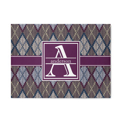 Knit Argyle 5' x 7' Patio Rug (Personalized)
