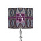 Knit Argyle 8" Drum Lamp Shade - Fabric (Personalized)