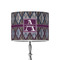 Knit Argyle 8" Drum Lamp Shade - Poly-film (Personalized)