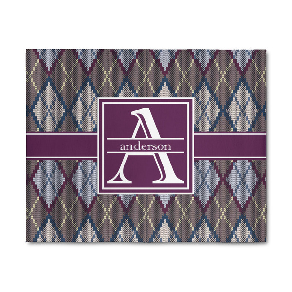 Custom Knit Argyle 8' x 10' Patio Rug (Personalized)