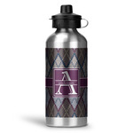 Knit Argyle Water Bottle - Aluminum - 20 oz (Personalized)