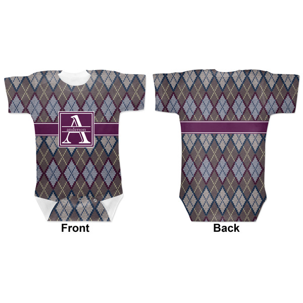 Knit Argyle Baby Bodysuit Approval