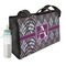 Knit Argyle Baby Diaper Bag with Baby Bottle