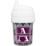 Knit Argyle Baby Sippy Cup (Personalized)