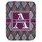 Knit Argyle Baby Swaddling Blanket (Personalized)