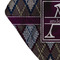 Knit Argyle Bandana Detail