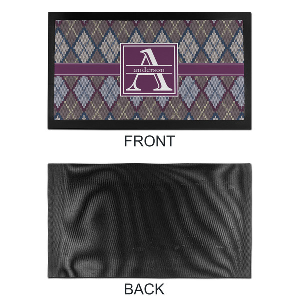 Knit Argyle Bar Mat - Small - APPROVAL