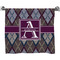 Knit Argyle Bath Towel (Personalized)