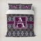 Knit Argyle Duvet Cover (Personalized)