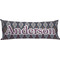 Knit Argyle Body Pillow Horizontal