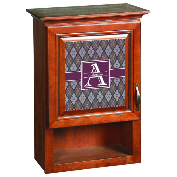 Knit Argyle Cabinet Decal for Medium Cabinet