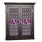 Knit Argyle Cabinet Decal - Large (Personalized)