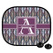 Knit Argyle Car Side Window Sun Shade (Personalized)