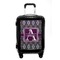 Knit Argyle Carry On Hard Shell Suitcase - Front