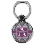Knit Argyle Cell Phone Ring Stand & Holder (Personalized)