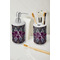 Knit Argyle Ceramic Bathroom Accessories - LIFESTYLE (toothbrush holder & soap dispenser)
