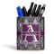 Knit Argyle Ceramic Pen Holder - Main