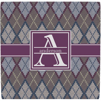 Knit Argyle Ceramic Tile Hot Pad (Personalized)