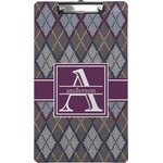 Knit Argyle Clipboard (Legal Size) (Personalized)