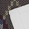 Knit Argyle Close up of Fabric