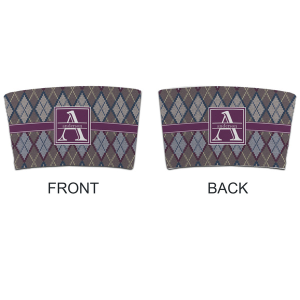 Knit Argyle Coffee Cup Sleeve - APPROVAL
