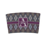 Knit Argyle Coffee Cup Sleeve (Personalized)