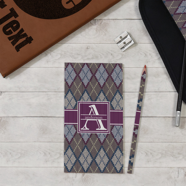 Knit Argyle Colored Pencils - In Context