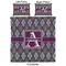Knit Argyle Comforter Set - Queen - Approval