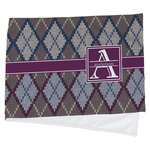 Knit Argyle Cooling Towel (Personalized)