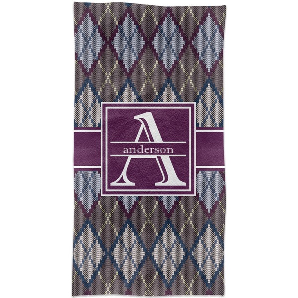 Knit Argyle Crib Comforter/Quilt - Apvl