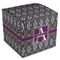 Knit Argyle Cube Favor Gift Boxes (Personalized)