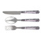 Knit Argyle Cutlery Set (Personalized)