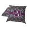 Knit Argyle Decorative Pillow Case - TWO